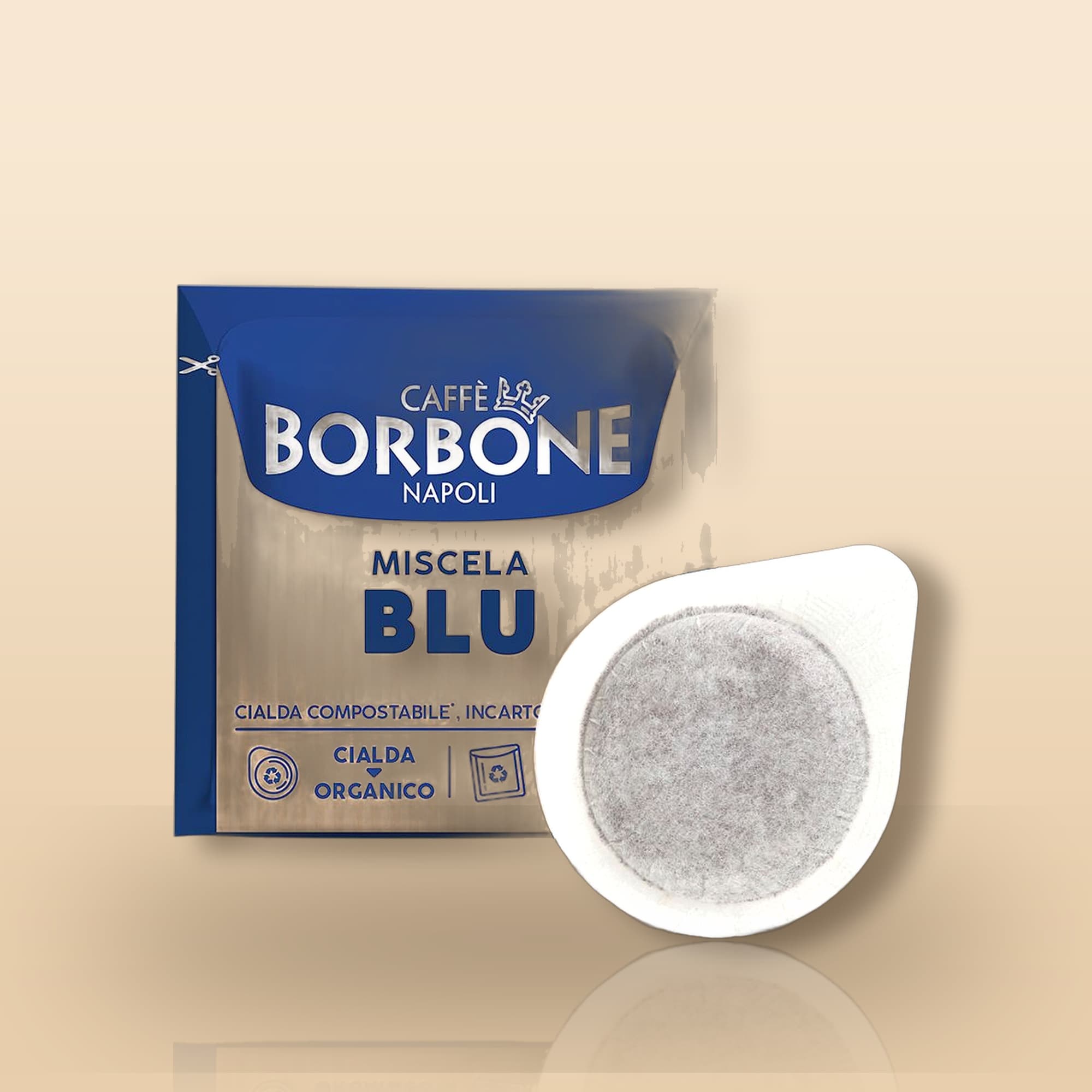 Caffè Borbone Miscela Blu – ESE-Pad-Packung im Studio